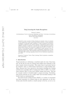 Deep Learning For Smile Recognition