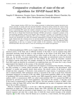 Comparative evaluation of state-of-the-art algorithms for SSVEP-based
  BCIs
