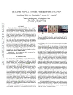 Character Proposal Network for Robust Text Extraction