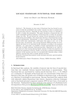 Locally Stationary Functional Time Series