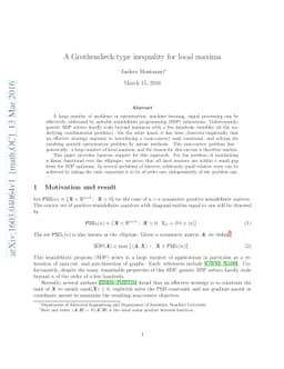 A Grothendieck-type inequality for local maxima