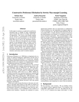 Constructive Preference Elicitation by Setwise Max-margin Learning