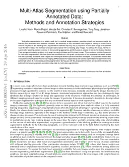Multi-Atlas Segmentation using Partially Annotated Data: Methods and
  Annotation Strategies