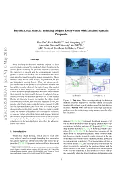 Beyond Local Search: Tracking Objects Everywhere with Instance-Specific
  Proposals