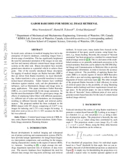 Gabor Barcodes for Medical Image Retrieval