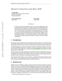 Density estimation using Real NVP