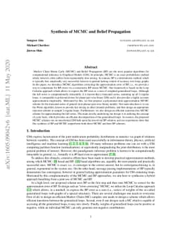 MCMC assisted by Belief Propagation