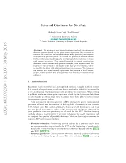 Internal Guidance for Satallax