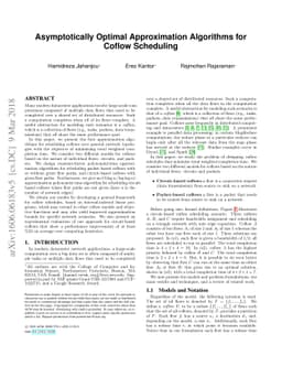 Asymptotically Optimal Approximation Algorithms for Coflow Scheduling