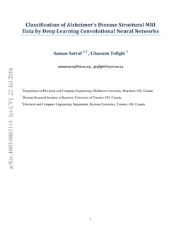 Classification of Alzheimer's Disease Structural MRI Data by Deep
  Learning Convolutional Neural Networks