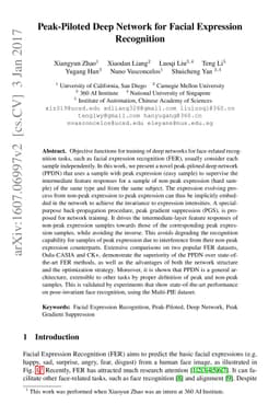 Peak-Piloted Deep Network for Facial Expression Recognition