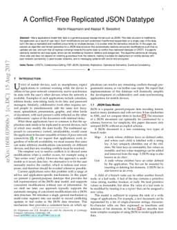 A Conflict-Free Replicated JSON Datatype