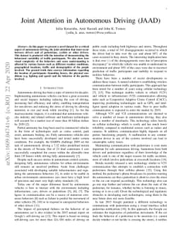Joint Attention in Autonomous Driving (JAAD)