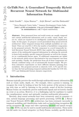 GeThR-Net: A Generalized Temporally Hybrid Recurrent Neural Network for
  Multimodal Information Fusion