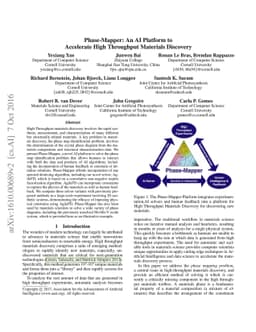 Phase-Mapper: An AI Platform to Accelerate High Throughput Materials
  Discovery