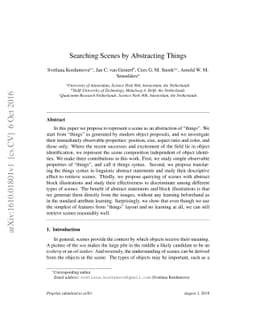 Searching Scenes by Abstracting Things