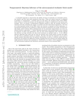 Nonparametric Bayesian inference of the microcanonical stochastic block
  model