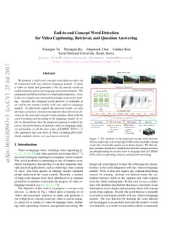 End-to-end Concept Word Detection for Video Captioning, Retrieval, and
  Question Answering