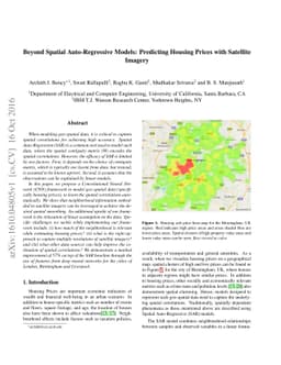 Beyond Spatial Auto-Regressive Models: Predicting Housing Prices with
  Satellite Imagery