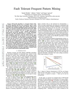 Fault Tolerant Frequent Pattern Mining