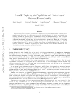 AutoGP: Exploring the Capabilities and Limitations of Gaussian Process
  Models