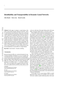 Identifiability and Transportability in Dynamic Causal Networks