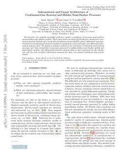 Informational and Causal Architecture of Continuous-time Renewal and
  Hidden Semi-Markov Processes
