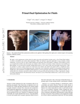 Primal-Dual Optimization for Fluids