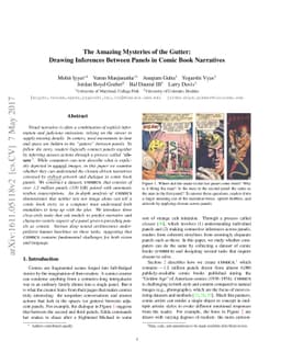 The Amazing Mysteries of the Gutter: Drawing Inferences Between Panels
  in Comic Book Narratives