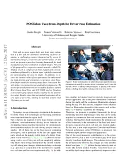 POSEidon: Face-from-Depth for Driver Pose Estimation
