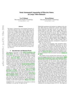 Semi-Automated Annotation of Discrete States in Large Video Datasets
