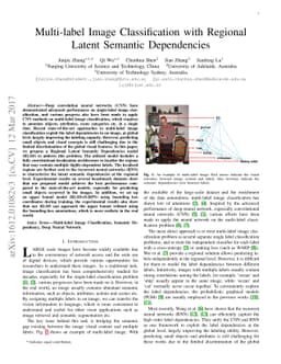 Multi-Label Image Classification with Regional Latent Semantic
  Dependencies
