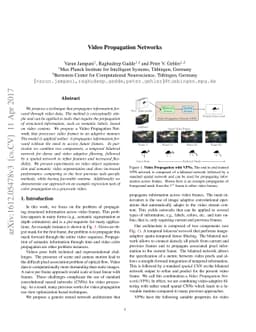 Video Propagation Networks