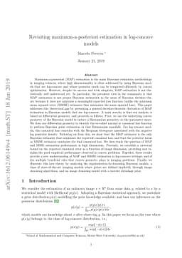 Revisiting maximum-a-posteriori estimation in log-concave models
