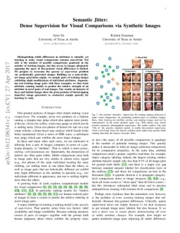 Semantic Jitter: Dense Supervision for Visual Comparisons via Synthetic
  Images