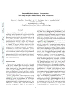 Beyond Holistic Object Recognition: Enriching Image Understanding with
  Part States