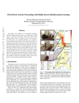First-Person Activity Forecasting with Online Inverse Reinforcement
  Learning
