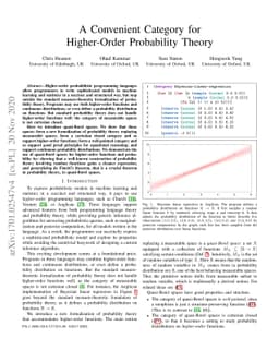 A Convenient Category for Higher-Order Probability Theory