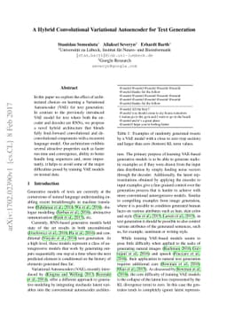 A Hybrid Convolutional Variational Autoencoder for Text Generation