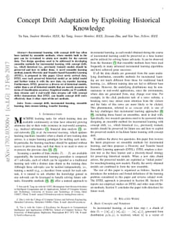 Concept Drift Adaptation by Exploiting Historical Knowledge