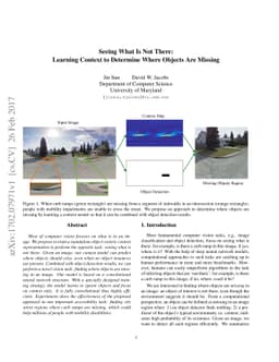 Seeing What Is Not There: Learning Context to Determine Where Objects
  Are Missing