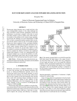 II-FCN for skin lesion analysis towards melanoma detection