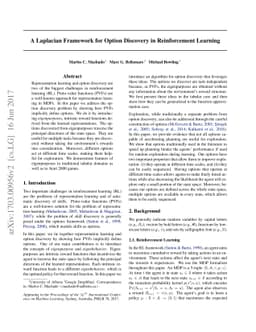 A Laplacian Framework for Option Discovery in Reinforcement Learning