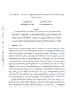 Orthogonalized ALS: A Theoretically Principled Tensor Decomposition
  Algorithm for Practical Use