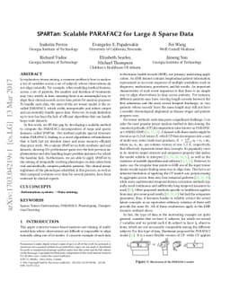 SPARTan: Scalable PARAFAC2 for Large & Sparse Data