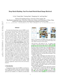 Deep Sketch Hashing: Fast Free-hand Sketch-Based Image Retrieval