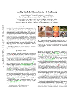 Knowledge Transfer for Melanoma Screening with Deep Learning