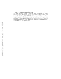 Stigmergy-based modeling to discover urban activity patterns from
  positioning data