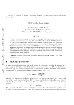Metropolis Sampling