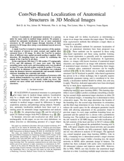 ConvNet-Based Localization of Anatomical Structures in 3D Medical Images